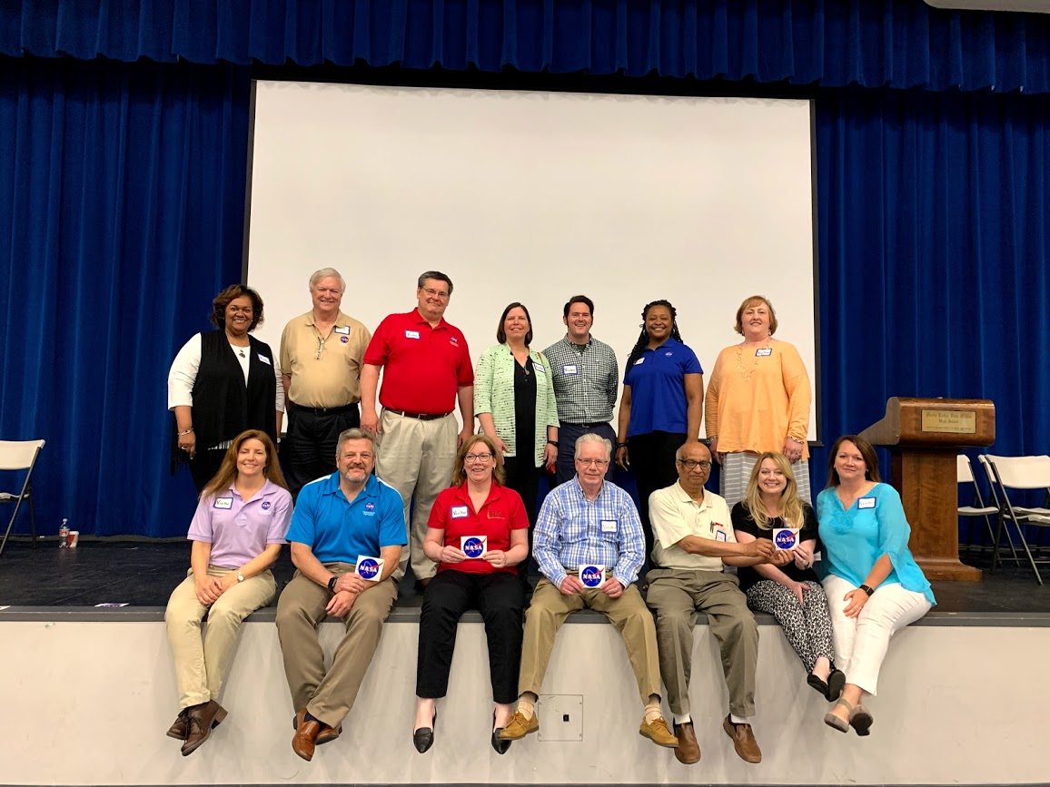 Group of NASA employees from the Marshall Center in Huntsville, AL